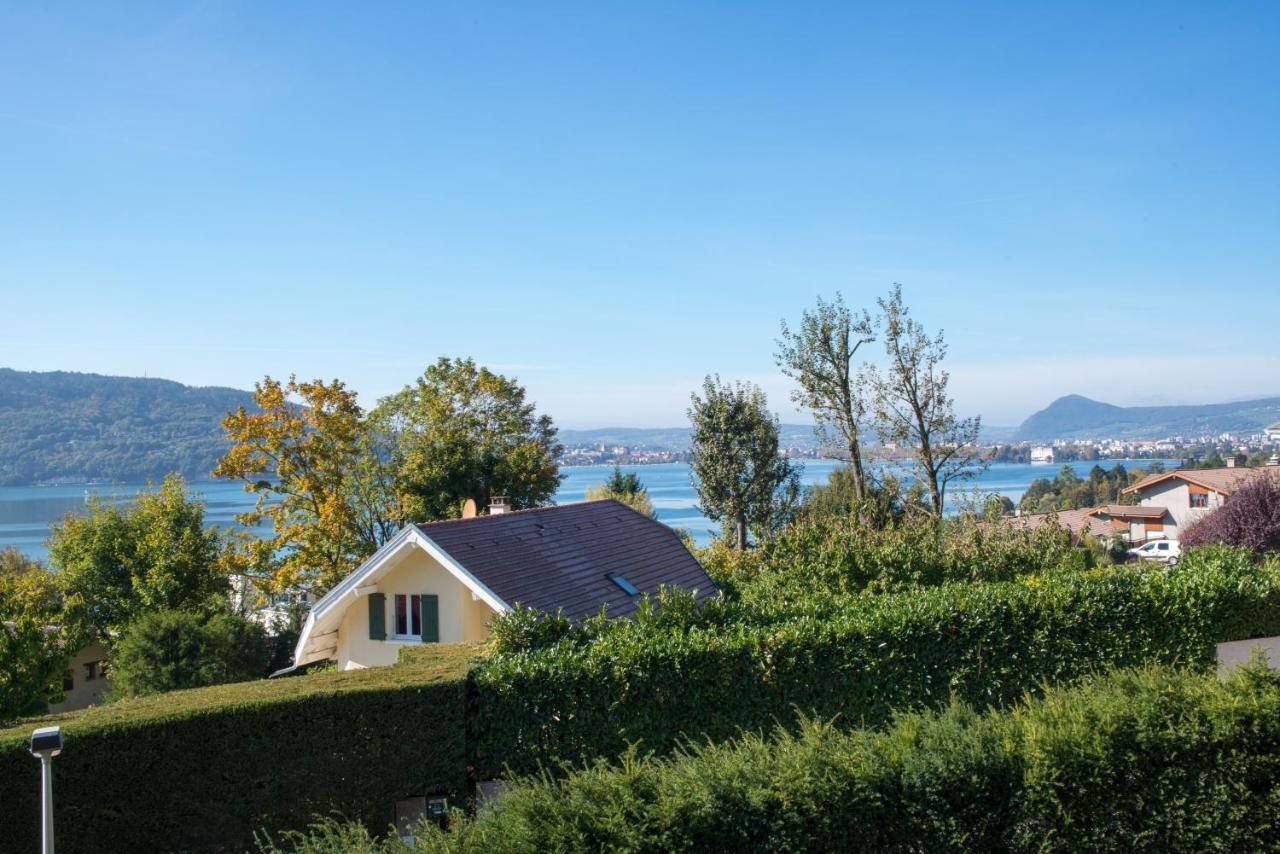 Entre Lac Et Montagne Veyrier-du-Lac Zimmer foto